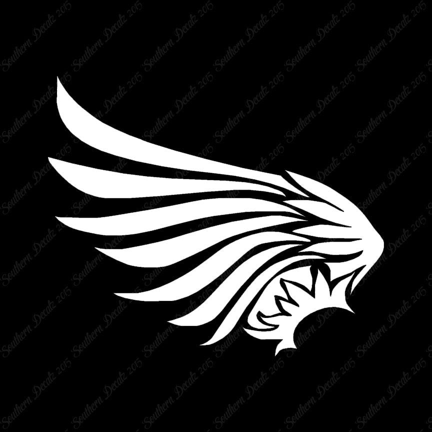 Tribal Angel Bird Wing Art