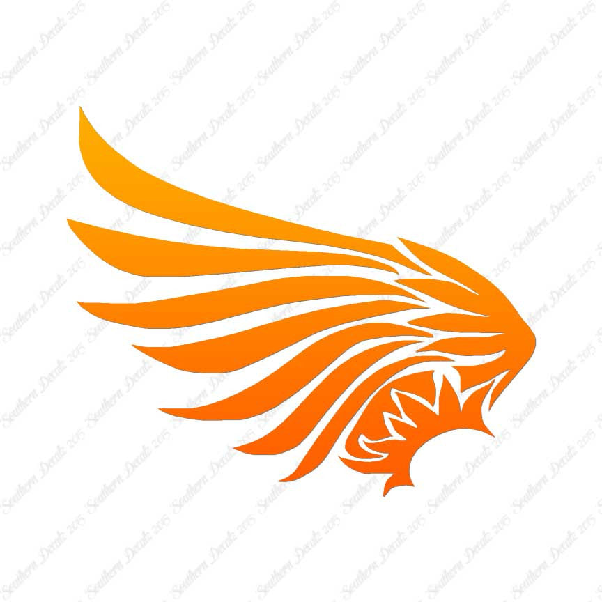 Tribal Angel Bird Wing Art