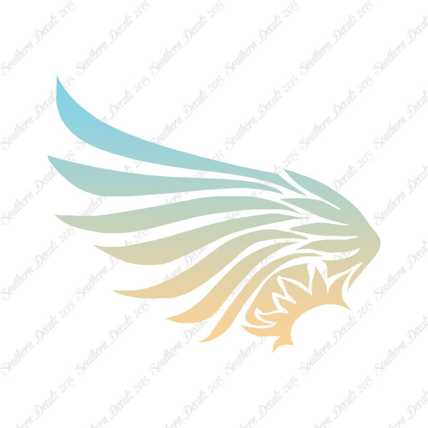 Tribal Angel Bird Wing Art