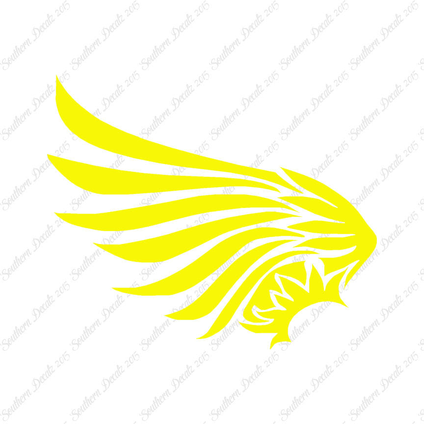Tribal Angel Bird Wing Art