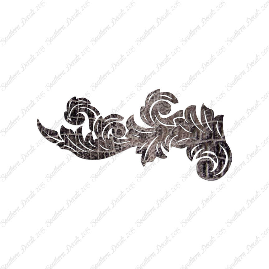 Decorative Flourish Leaf