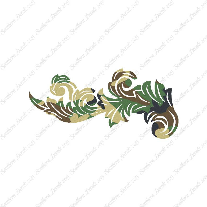 Decorative Flourish Leaf