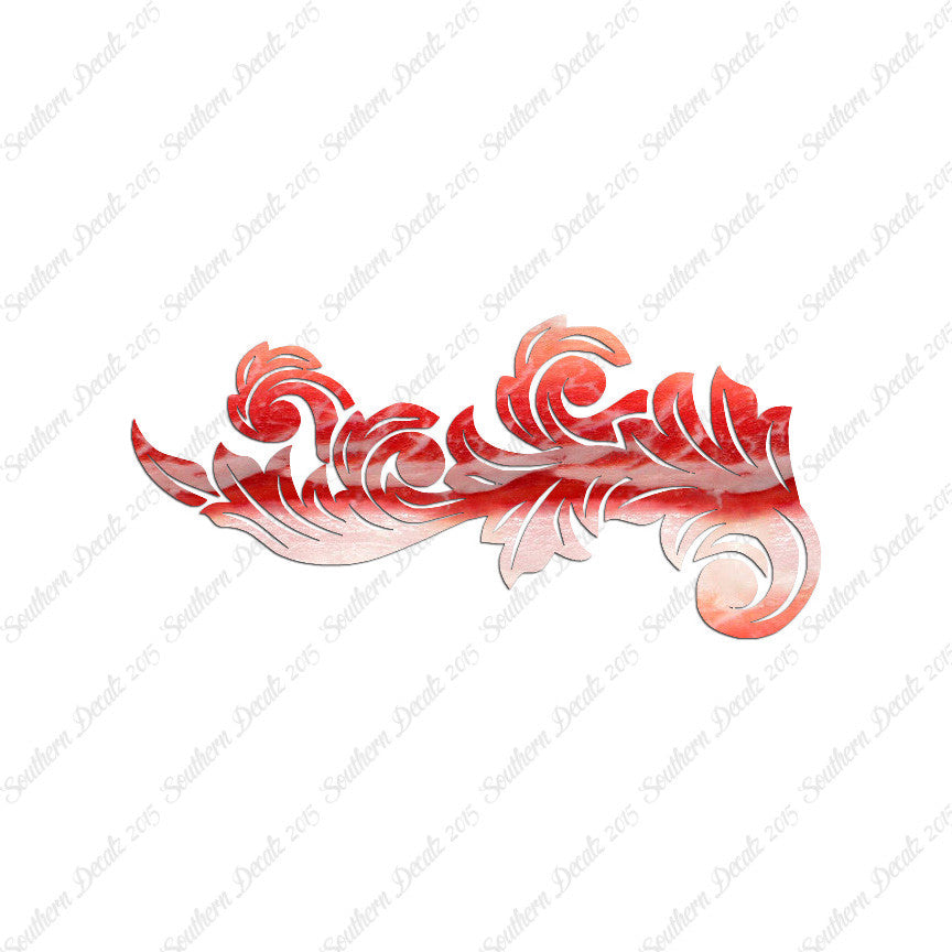 Decorative Flourish Leaf