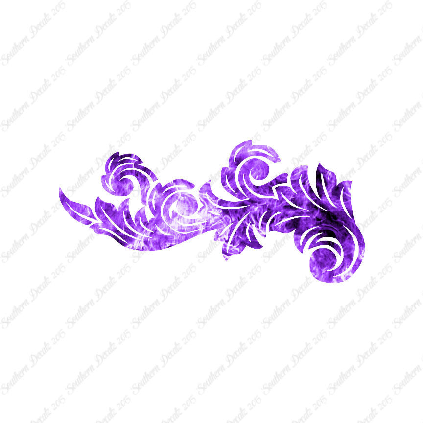 Decorative Flourish Leaf