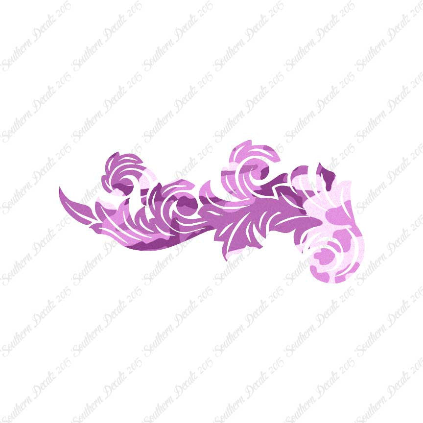 Decorative Flourish Leaf