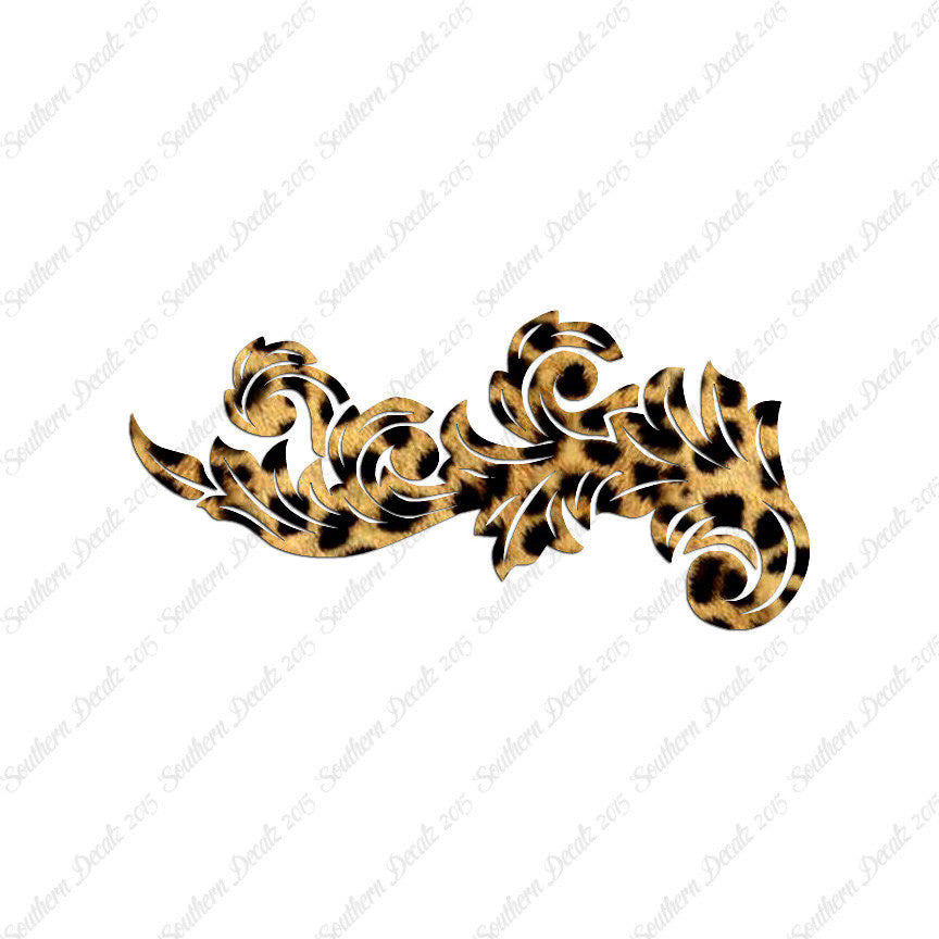 Decorative Flourish Leaf