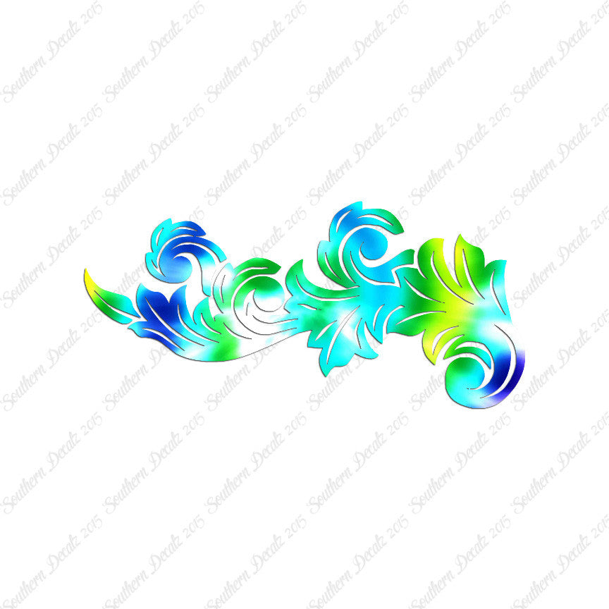 Decorative Flourish Leaf