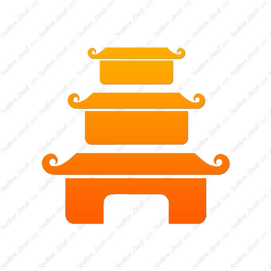 Japanese Temple Pagoda