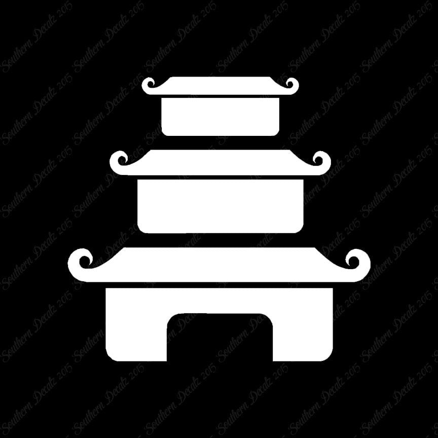 Japanese Temple Pagoda