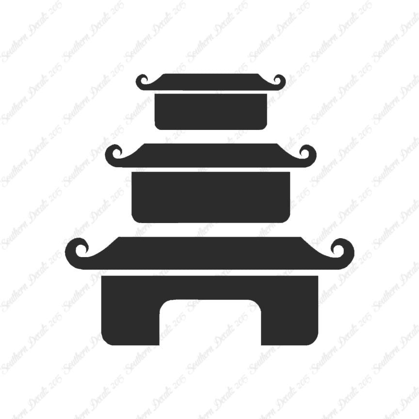 Japanese Temple Pagoda
