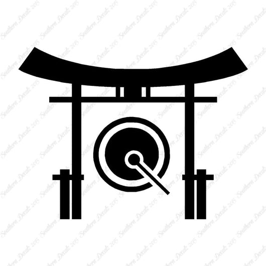 Torii Japanese Gong Shinto