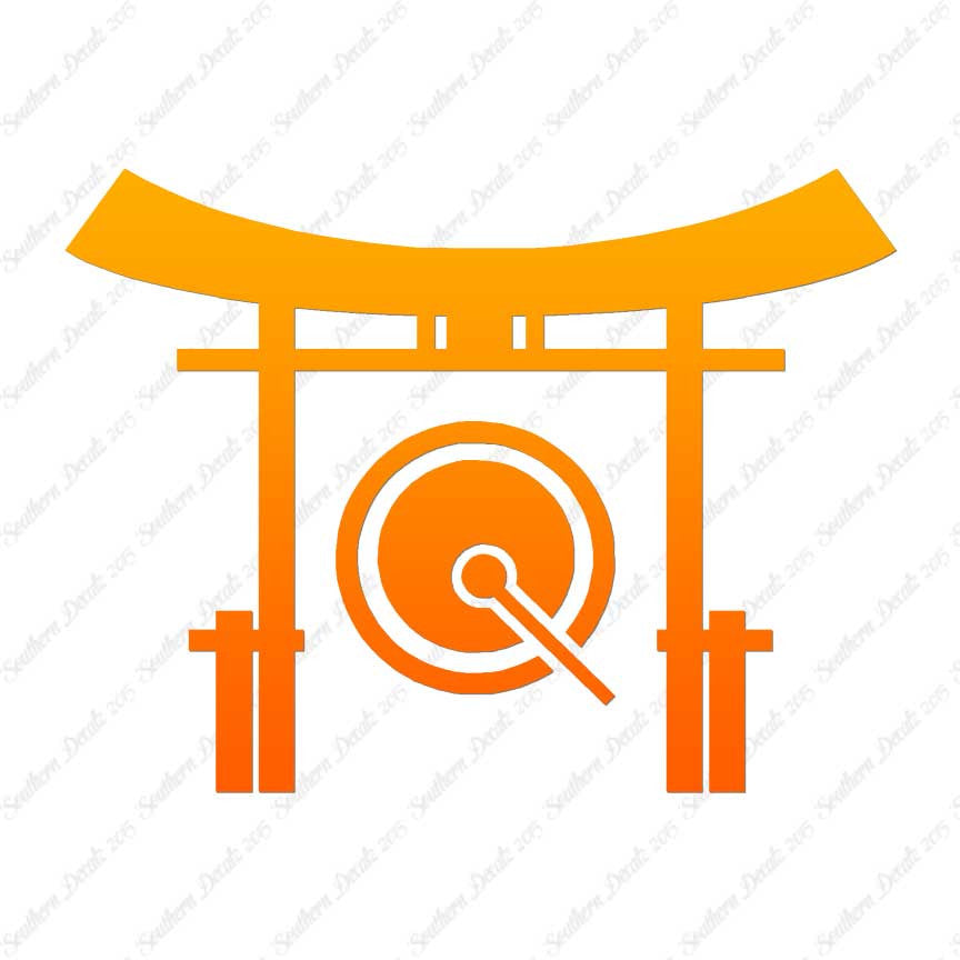 Torii Japanese Gong Shinto