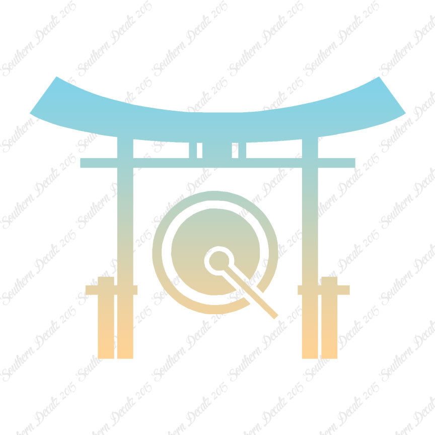 Torii Japanese Gong Shinto