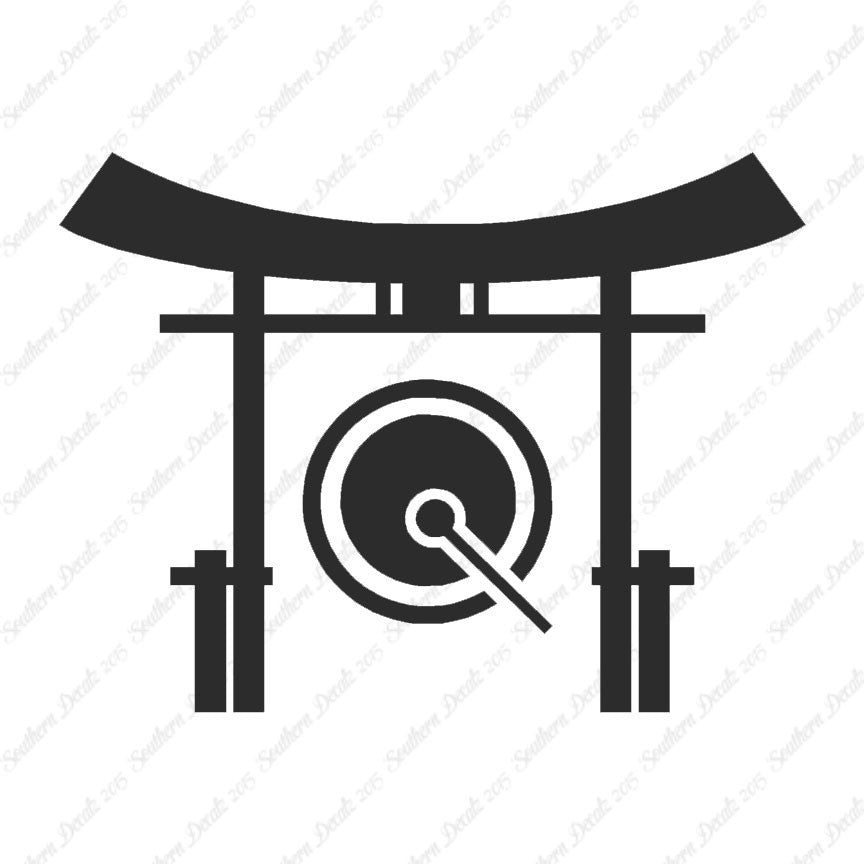 Torii Japanese Gong Shinto