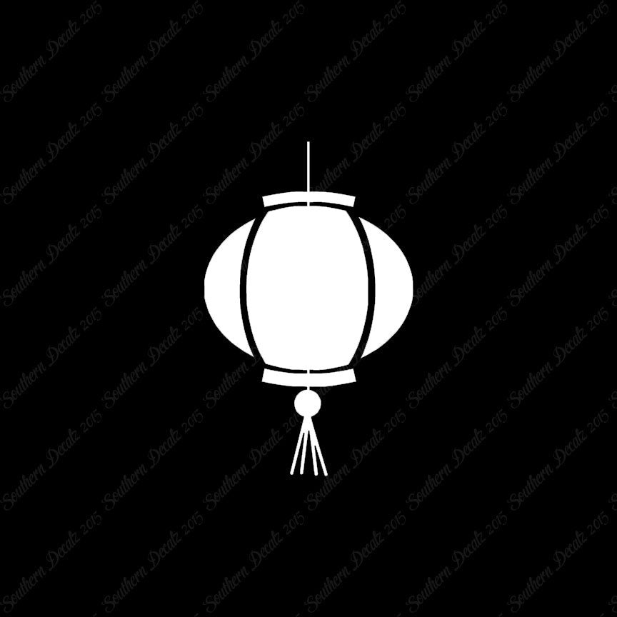 Oriental Lantern Paper Art