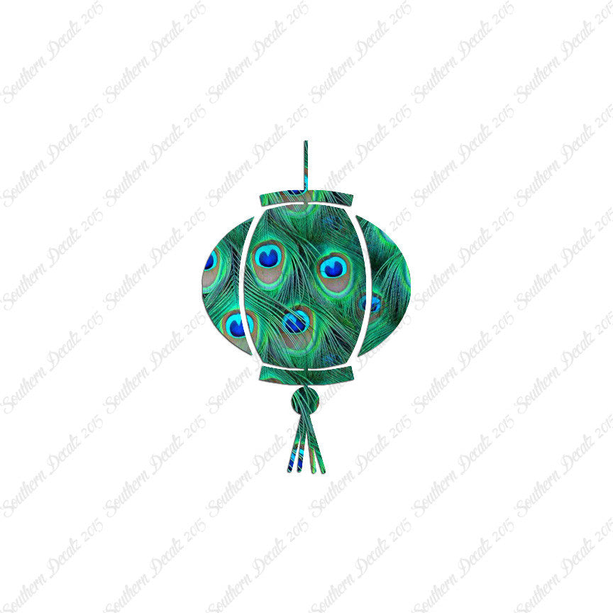 Oriental Lantern Paper Art