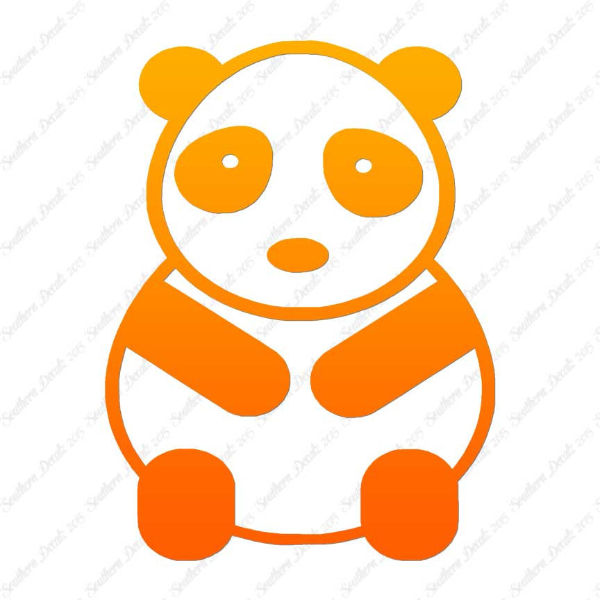 Cute Fat Panda Art