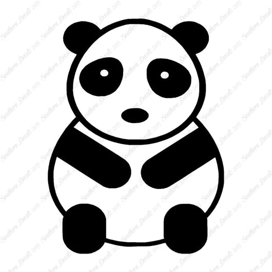 Cute Fat Panda Art