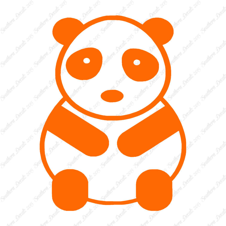 Cute Fat Panda Art