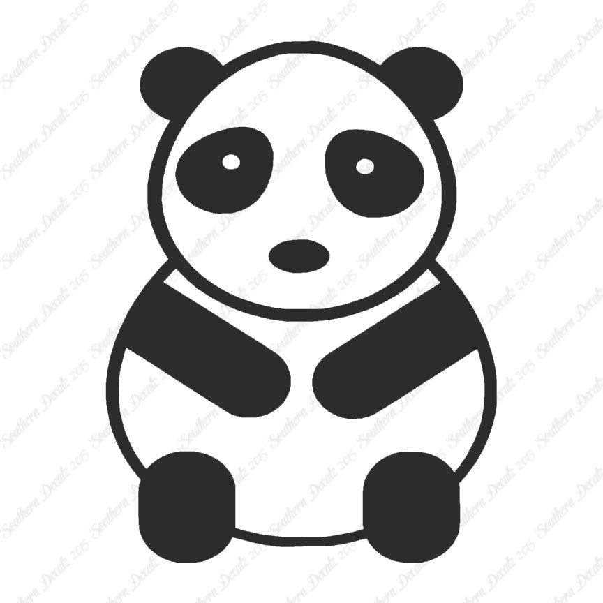 Cute Fat Panda Art