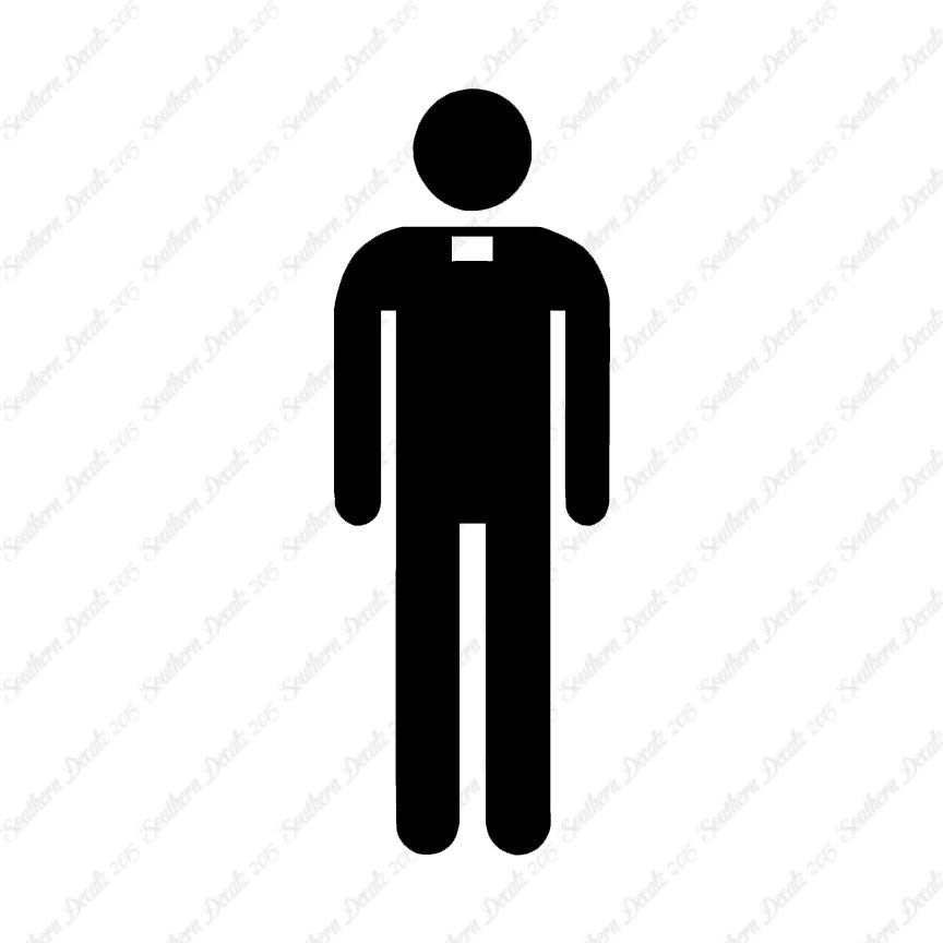 Stick Figure Father Preacher
