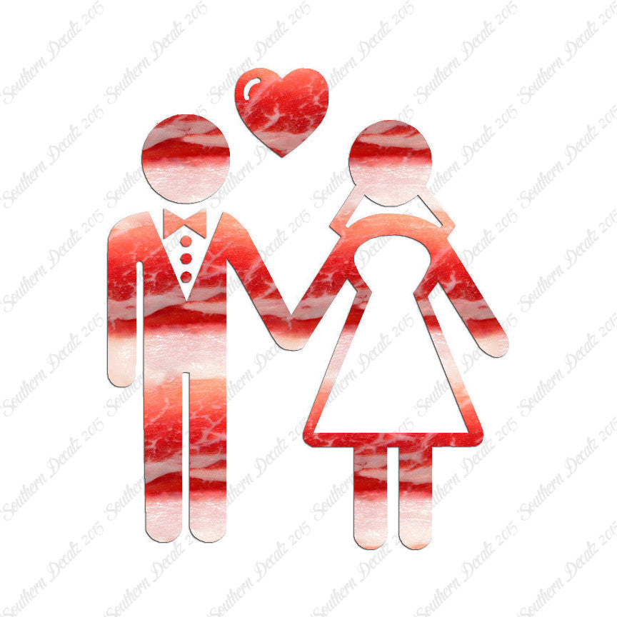 Stick Figure Bride Groom Marriage