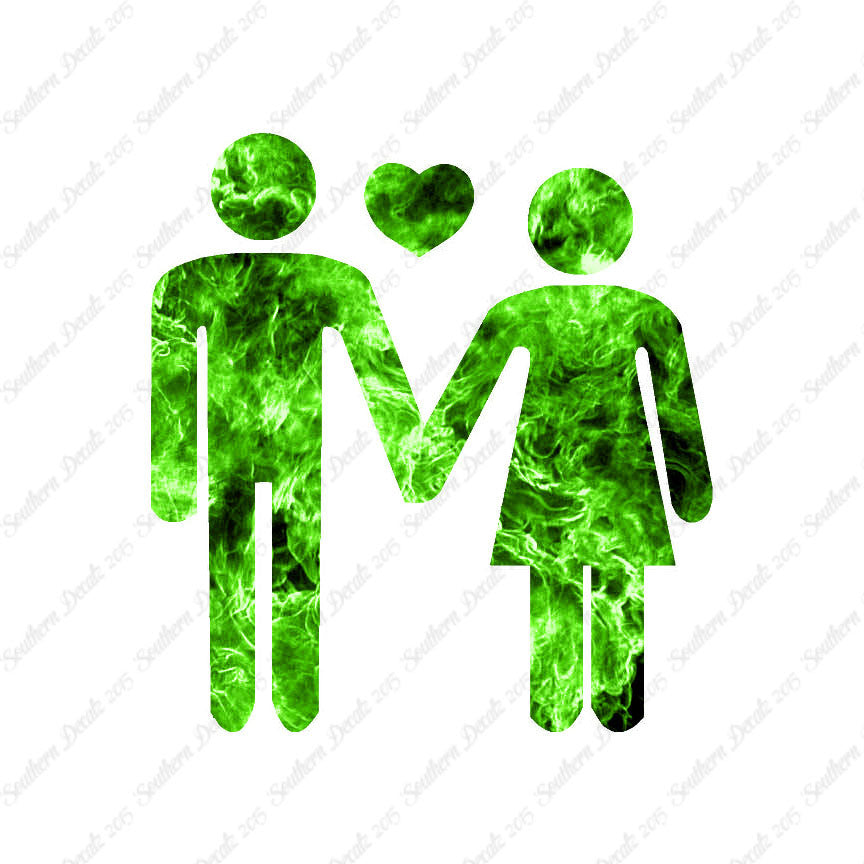 Stick Figure Couple