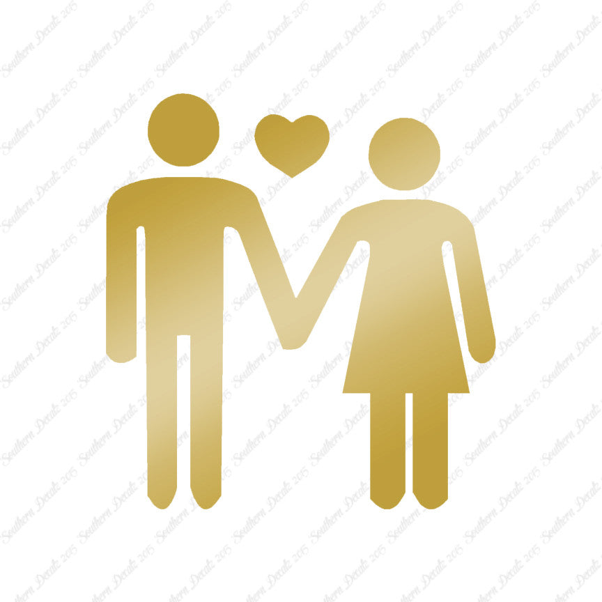 Stick Figure Couple