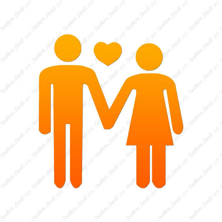 Stick Figure Couple