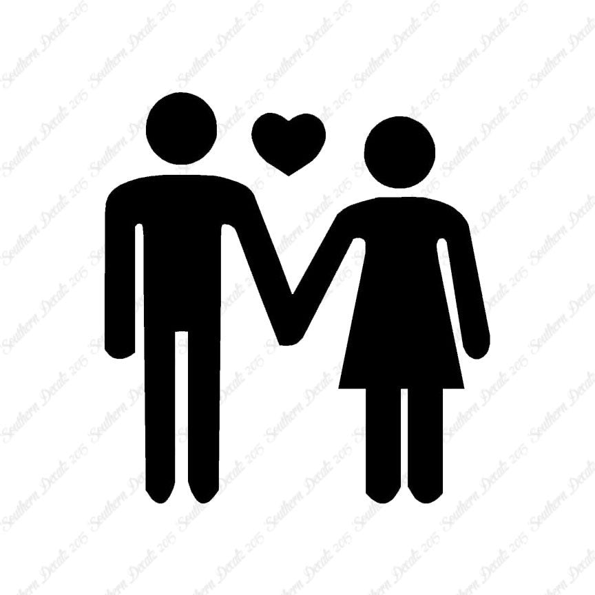 Stick Figure Couple