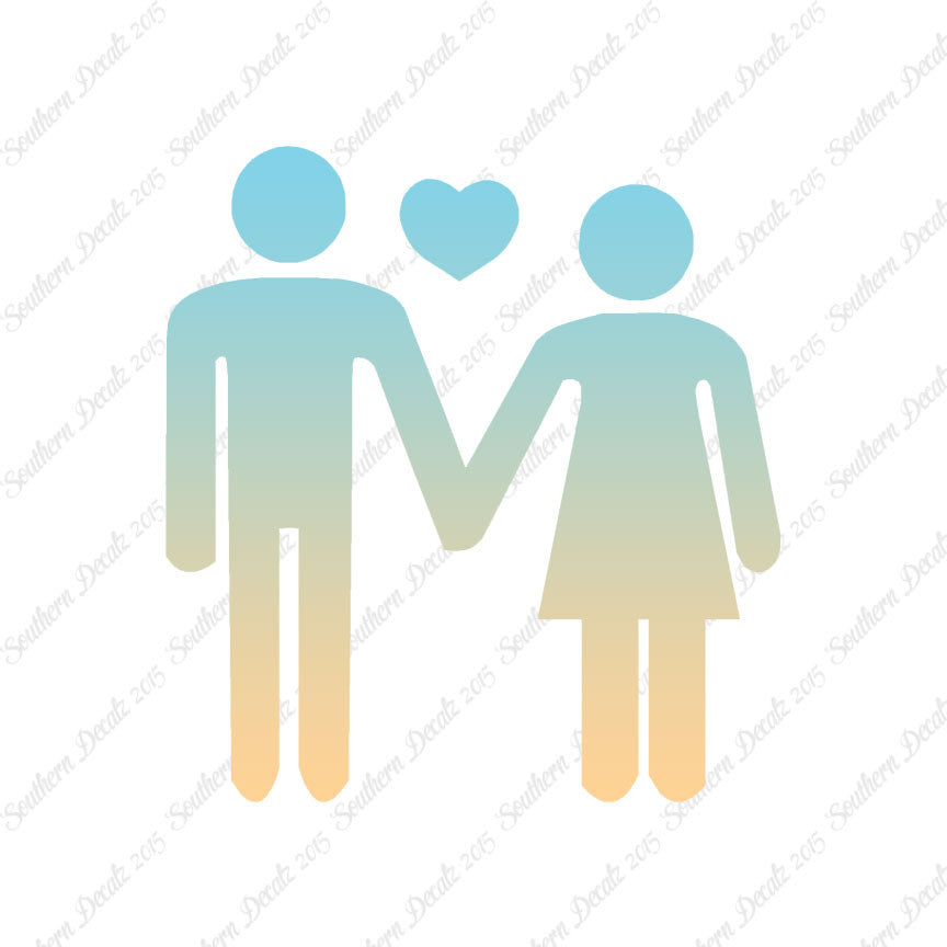 Stick Figure Couple
