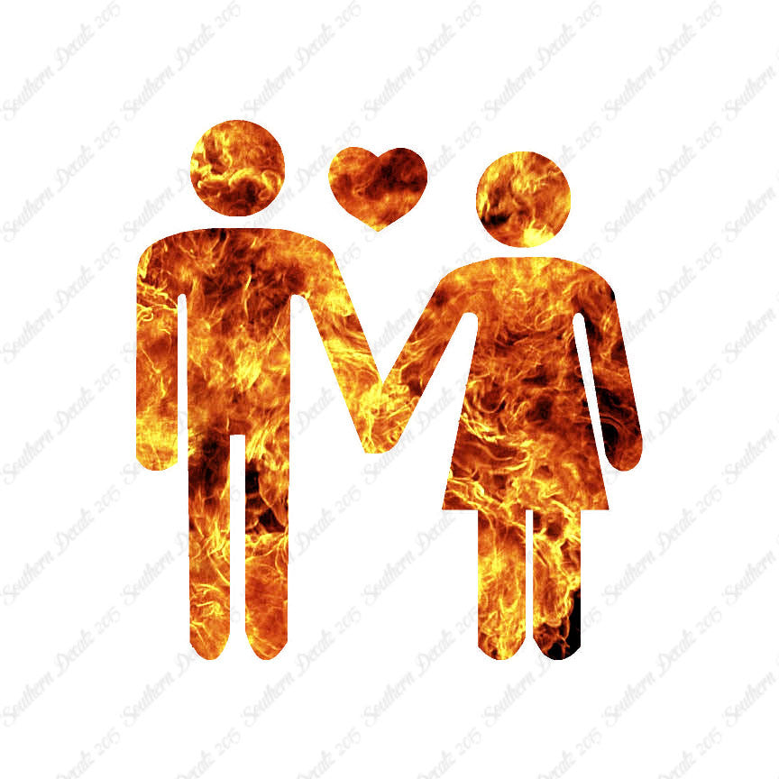 Stick Figure Couple