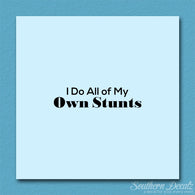 I Do All My Own Stunts