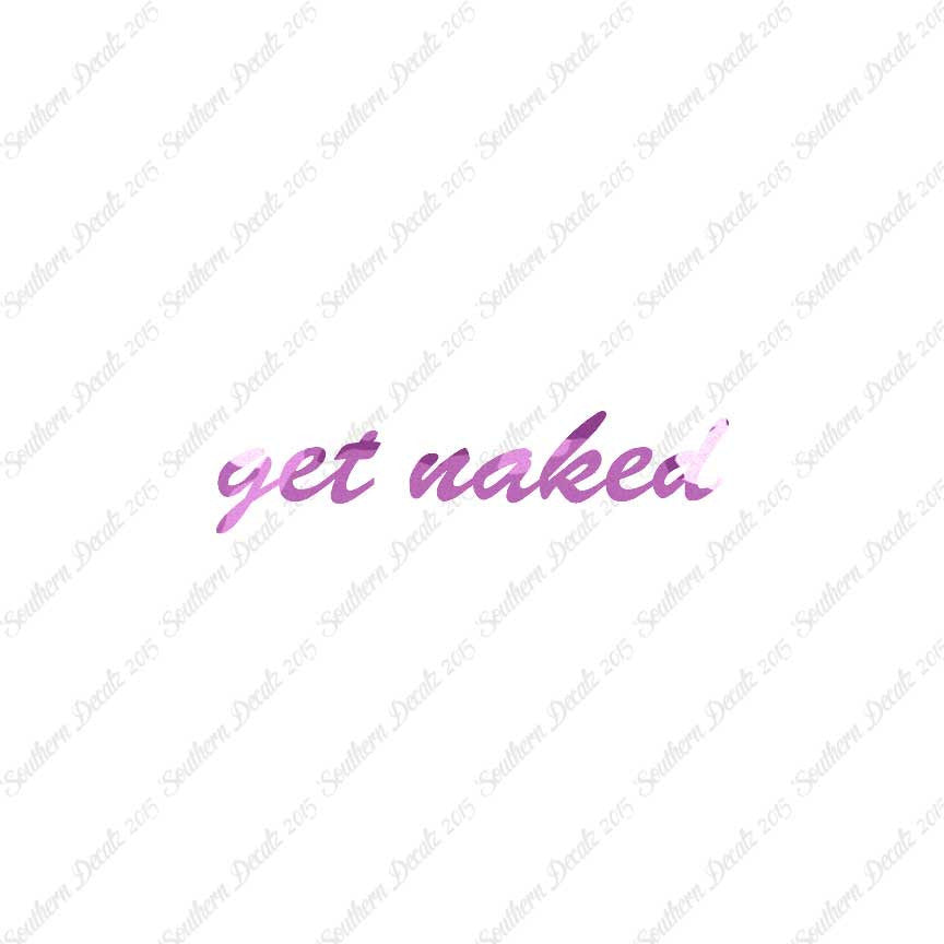 Get Naked Funny Text