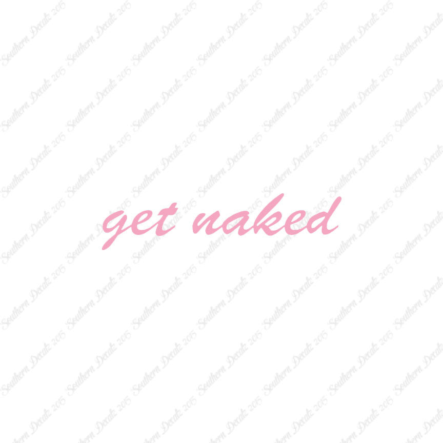 Get Naked Funny Text