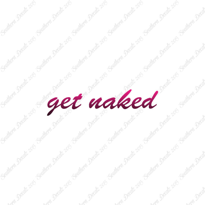 Get Naked Funny Text