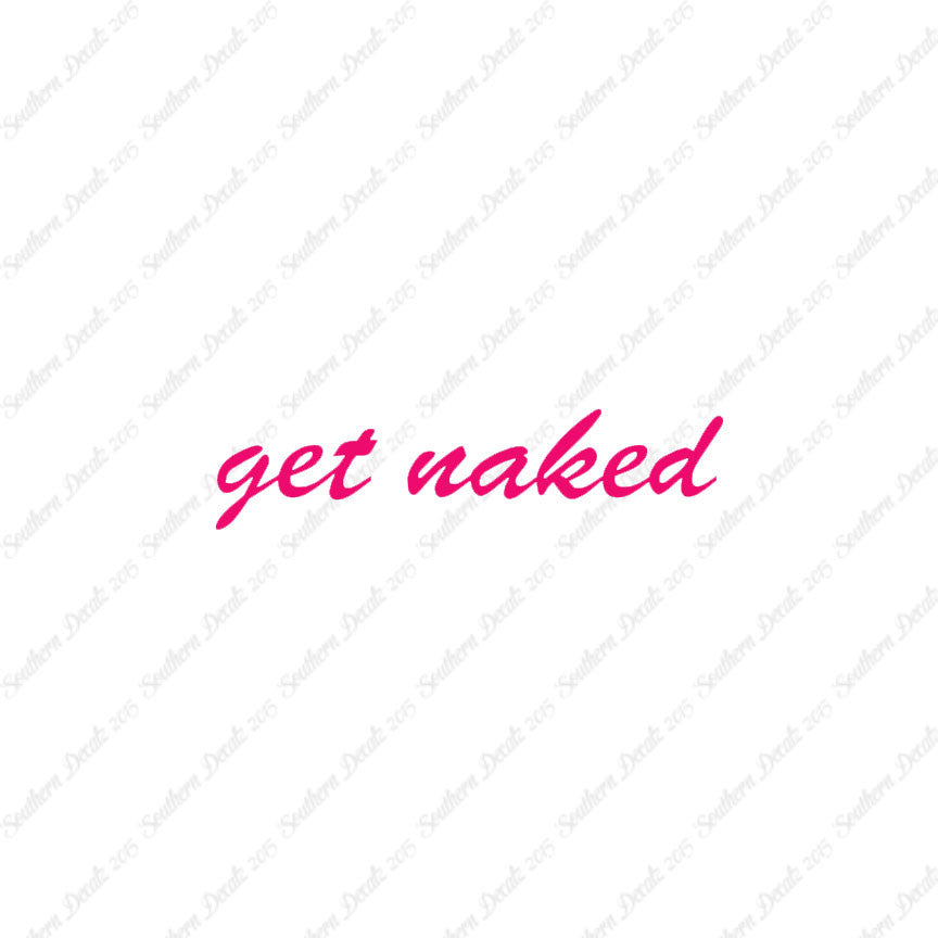 Get Naked Funny Text
