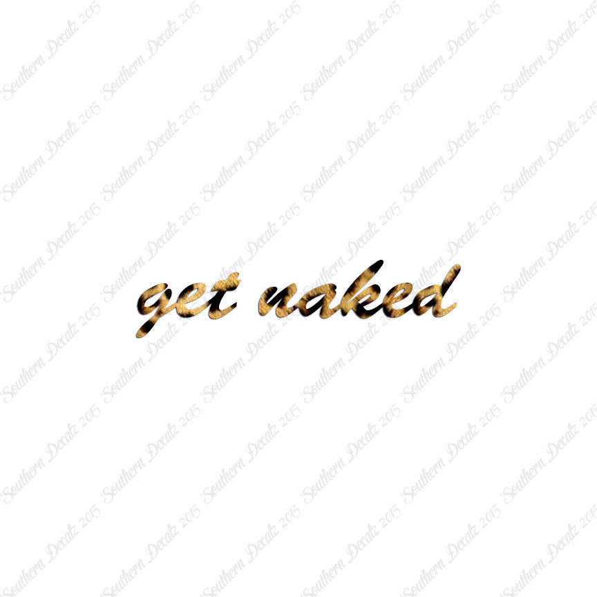Get Naked Funny Text