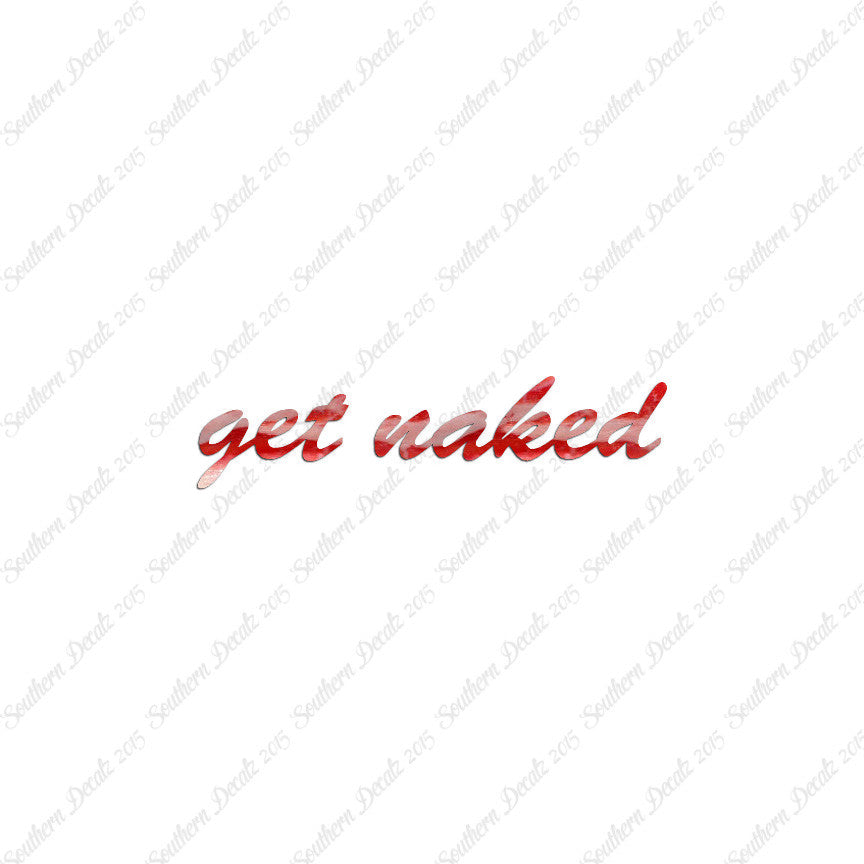 Get Naked Funny Text