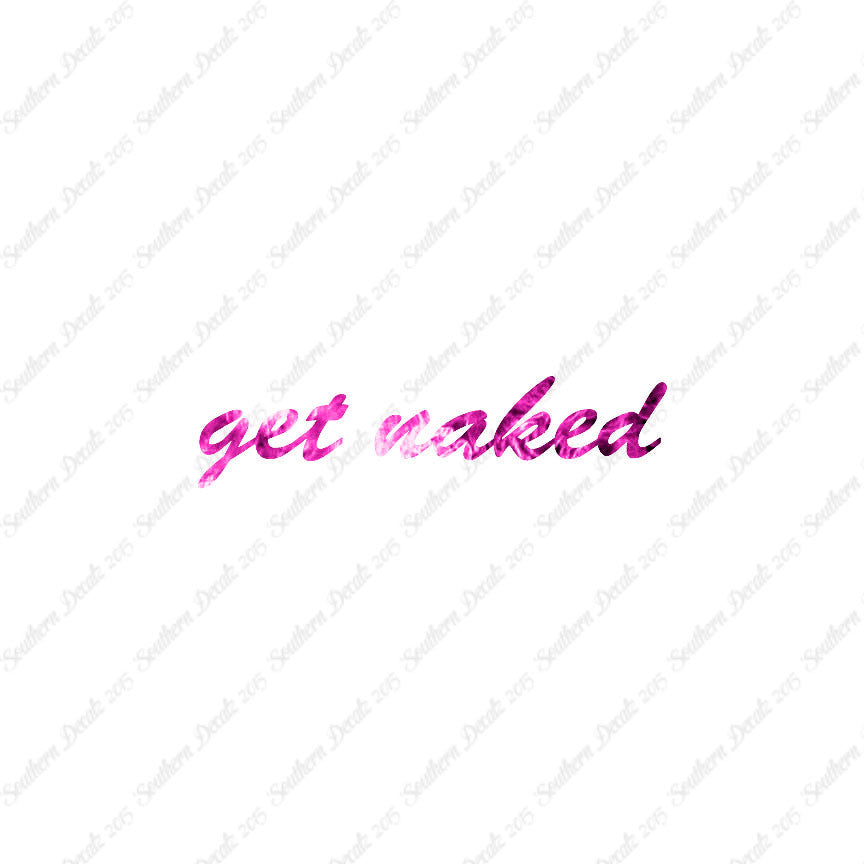 Get Naked Funny Text