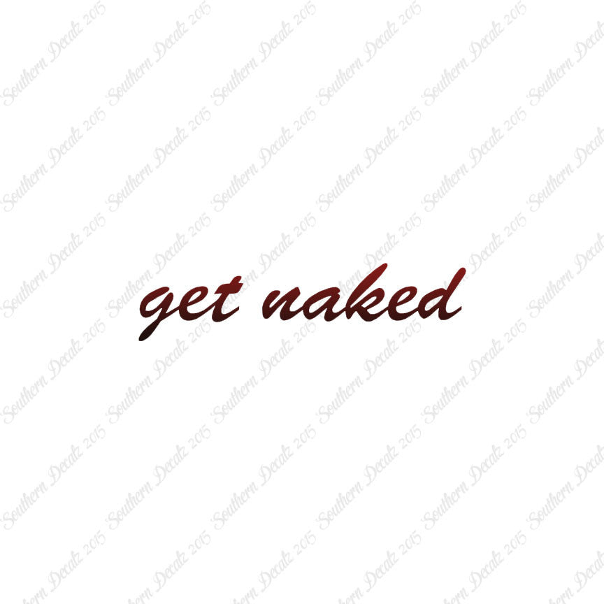 Get Naked Funny Text