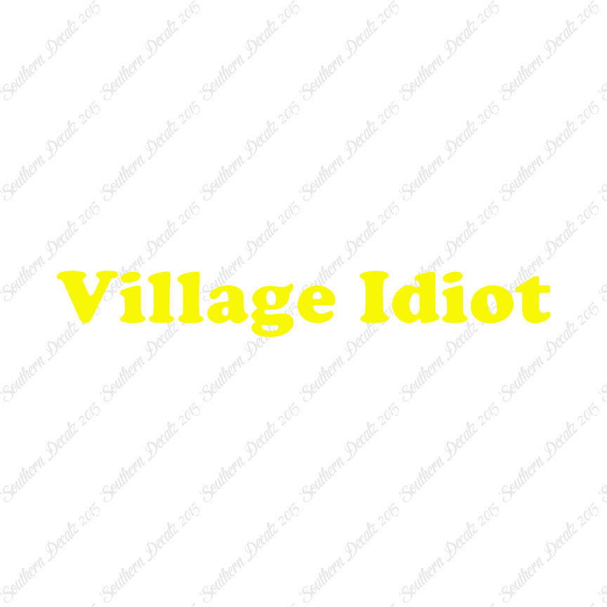 VillageIdiot