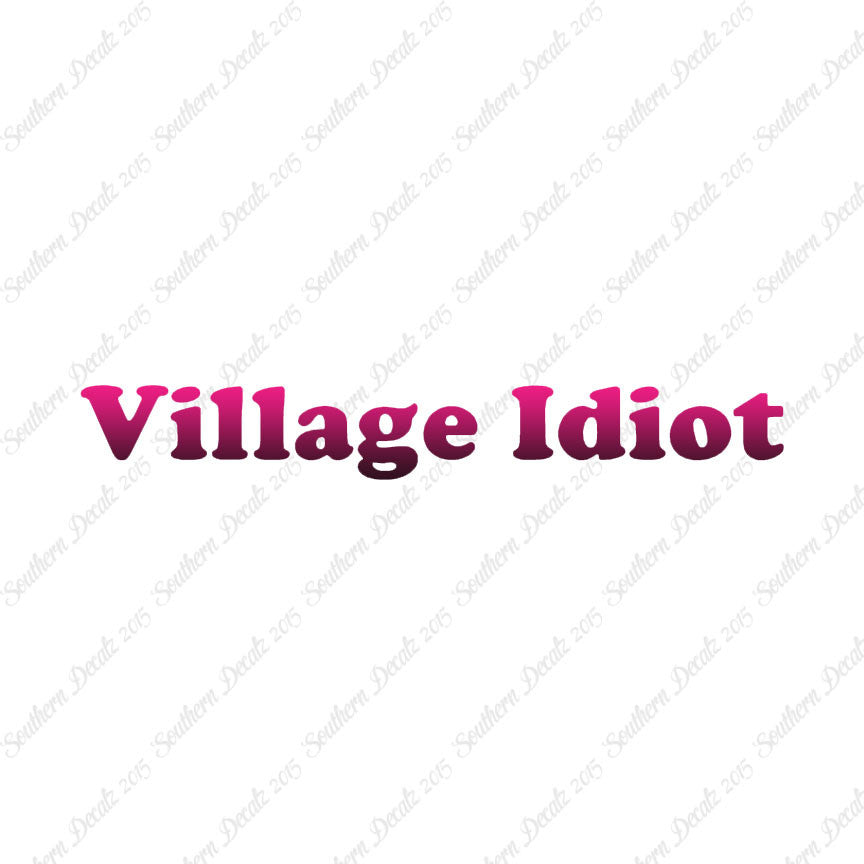 VillageIdiot