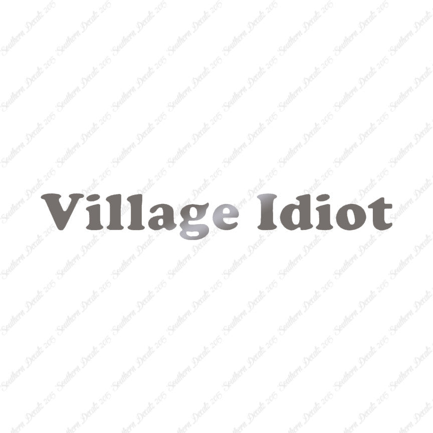 VillageIdiot