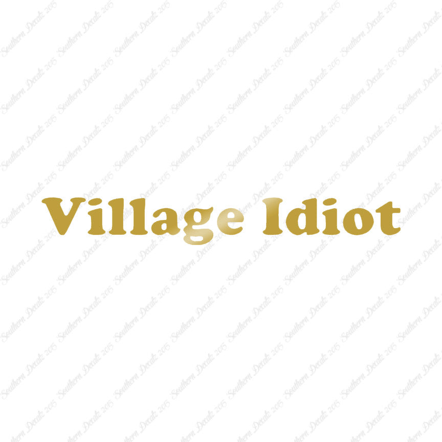 VillageIdiot