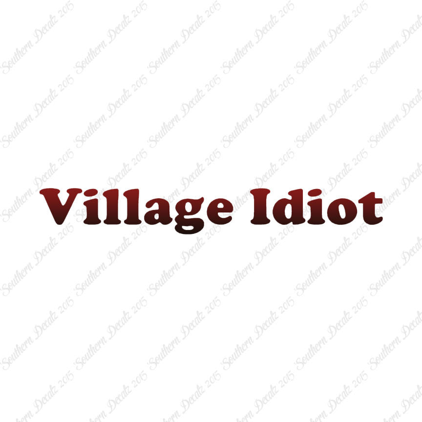 VillageIdiot