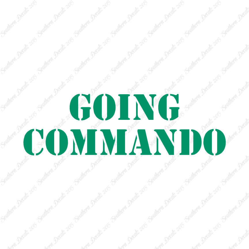 Going Commando