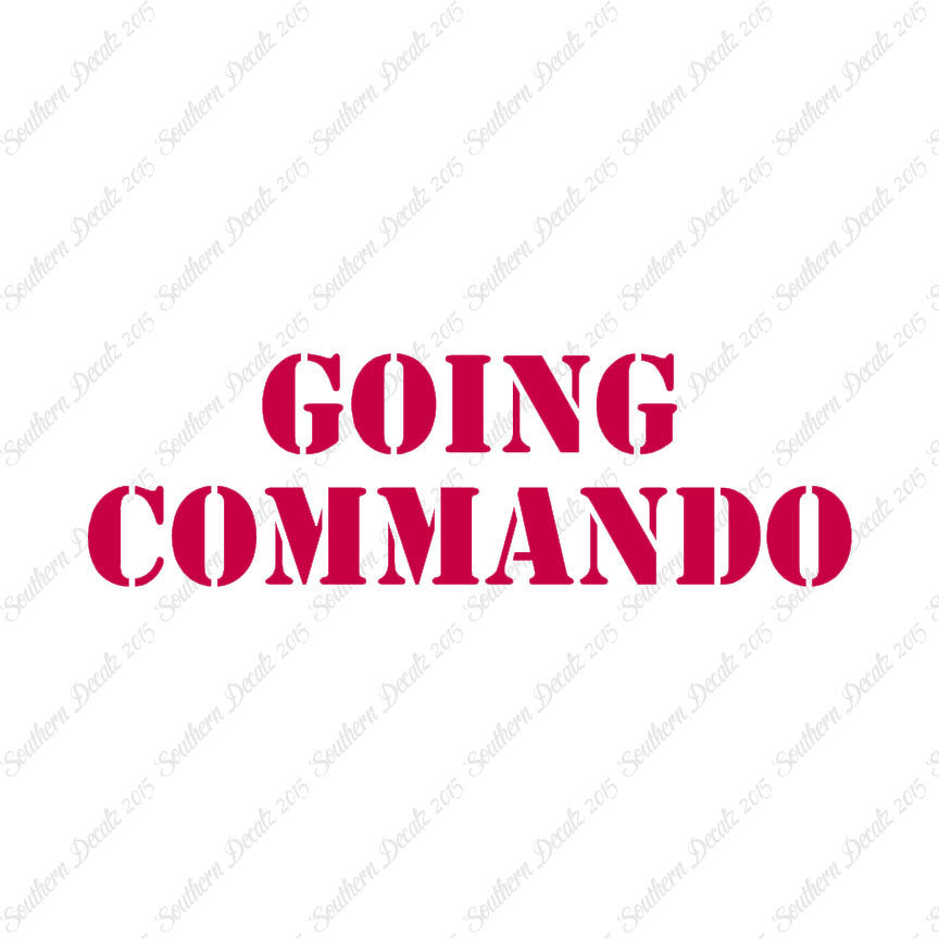 Going Commando
