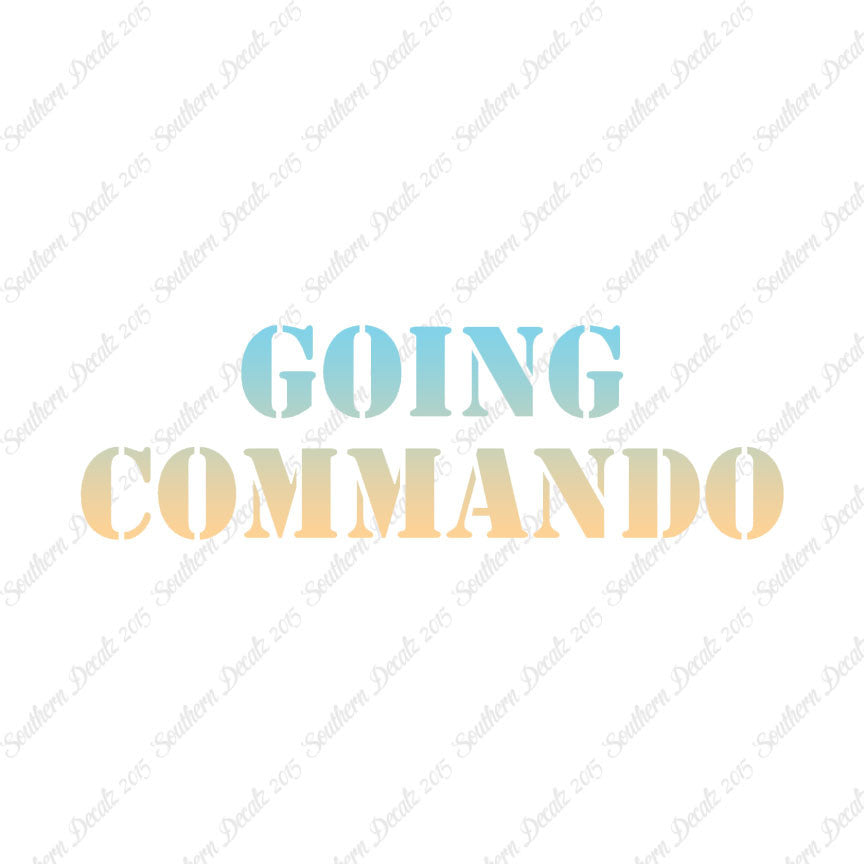 Going Commando