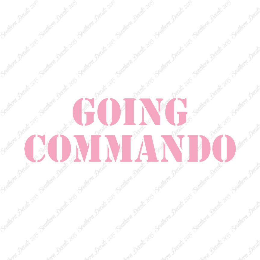 Going Commando